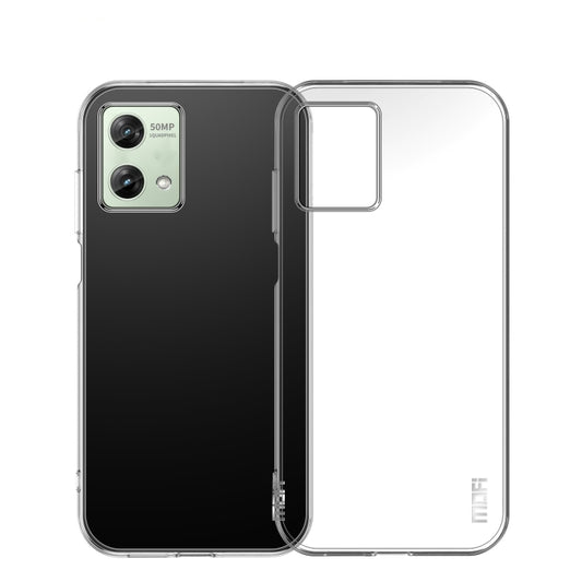 For Motorola Moto G84 MOFI Ming Series Ultra-thin TPU Phone Case(Transparent) by MOFI