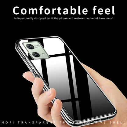For Motorola Moto G84 MOFI Ming Series Ultra-thin TPU Phone Case(Transparent) by MOFI