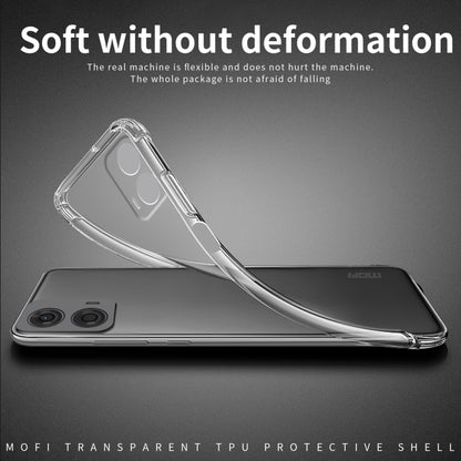 For Motorola Moto G24 Power MOFI Ming Series Ultra-thin TPU Phone Case(Transparent) by MOFI
