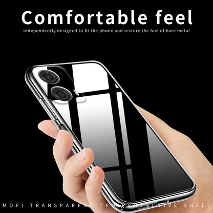For Motorola Moto G24 Power MOFI Ming Series Ultra-thin TPU Phone Case(Transparent) by MOFI