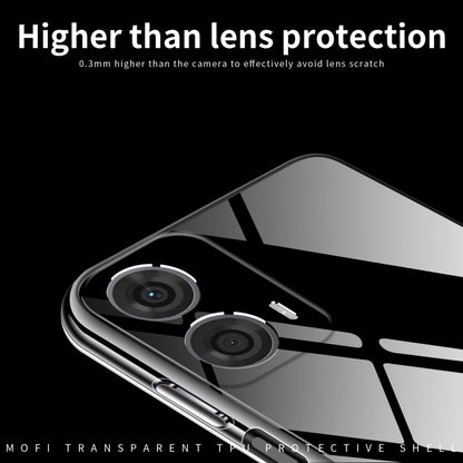 For Motorola Moto G24 Power MOFI Ming Series Ultra-thin TPU Phone Case(Transparent) by MOFI