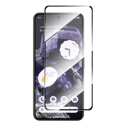 For Google Pixel 8 ENKAY Hat-Prince Full Glue High Aluminum-silicon Tempered Glass Film by ENKAY
