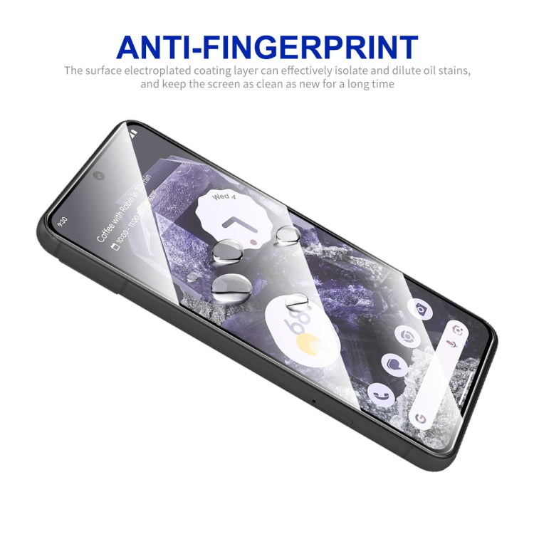 For Google Pixel 8 2pcs ENKAY Hat-Prince Full Glue High Aluminum-silicon Tempered Glass Film by ENKAY