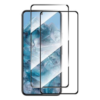 For Google Pixel 8 Pro 2pcs ENKAY Hat-Prince Full Glue High Aluminum-silicon Tempered Glass Film by ENKAY