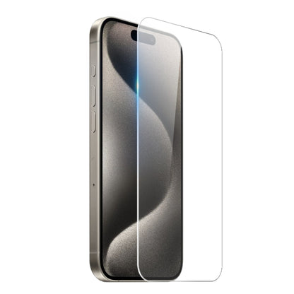 For iPhone 15 Pro Max NORTHJO 3 in 1 TPU Phone Case with Screen Film and Lens Film(Clear) by NORTHJO