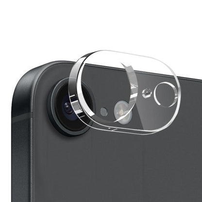 For iPhone 16e NORTHJO 3 in 1 TPU Phone Case with Screen Film and Lens Film(Clear) by NORTHJO
