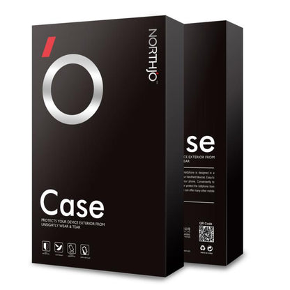 For iPhone 16e NORTHJO 3 in 1 TPU Phone Case with Screen Film and Lens Film(Clear) by NORTHJO