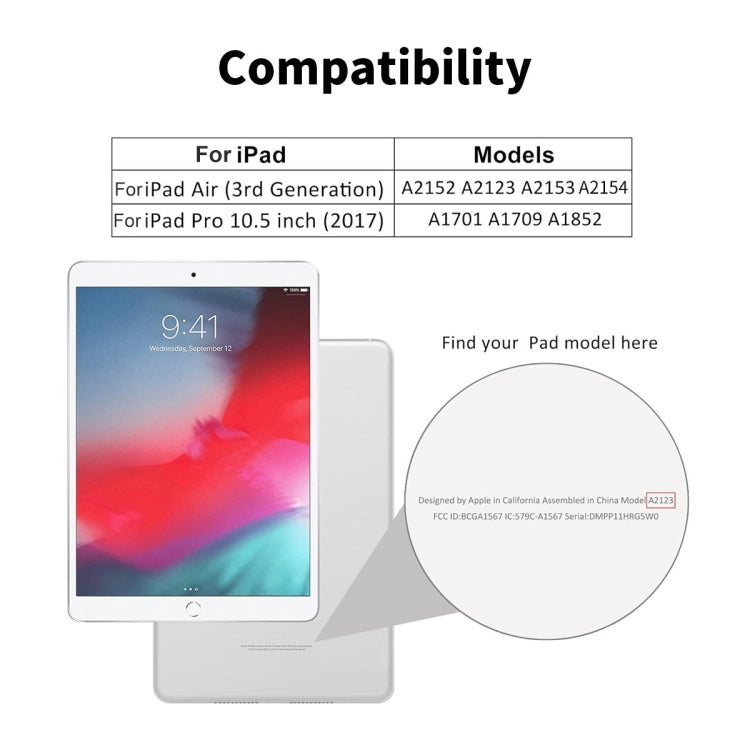 For iPad Air 10.5 2019 / Pro 10.5 ENKAY Hat-Prince 0.33mm 28 Degrees Anti-peeping Privacy Tempered Glass Film by ENKAY