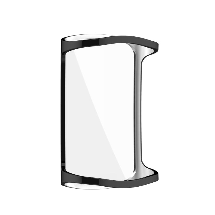 For Fitbit Charge 6 / 5 TPU Electroplate Watch Protective Case(Black) by bashfashion