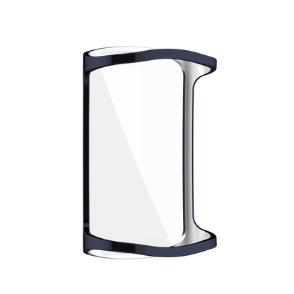 For Fitbit Charge 6 / 5 TPU Electroplate Watch Protective Case(Blue) by bashfashion