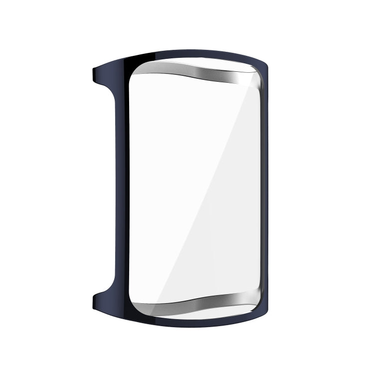 For Fitbit Charge 6 / 5 TPU Electroplate Watch Protective Case(Blue) by bashfashion