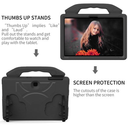 For Samsung Galaxy Tab Advanced2 / T583 Thumb Bracket EVA Shockproof Tablet Case(Black) by bashfashion