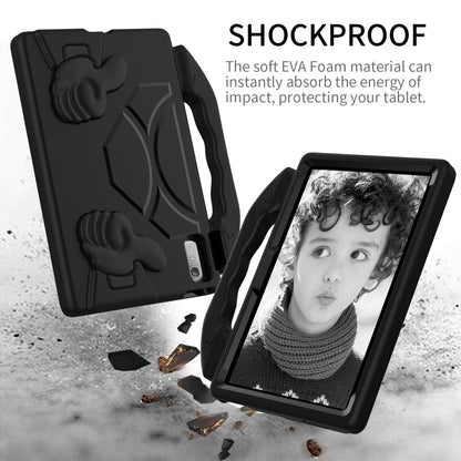 For Lenovo Tab P11 Gen2 11.5 Thumb Bracket EVA Shockproof Tablet Case(Black) by bashfashion