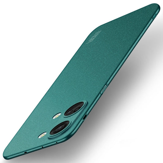 For OnePlus Ace 2V / Nord 3 MOFI Fandun Series Frosted PC Ultra-thin All-inclusive Phone Case(Green) by MOFI