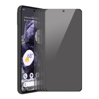 For Google 8 5pcs ENKAY Hat-Prince 28 Degree Anti-peeping Privacy Tempered Glass Film by ENKAY