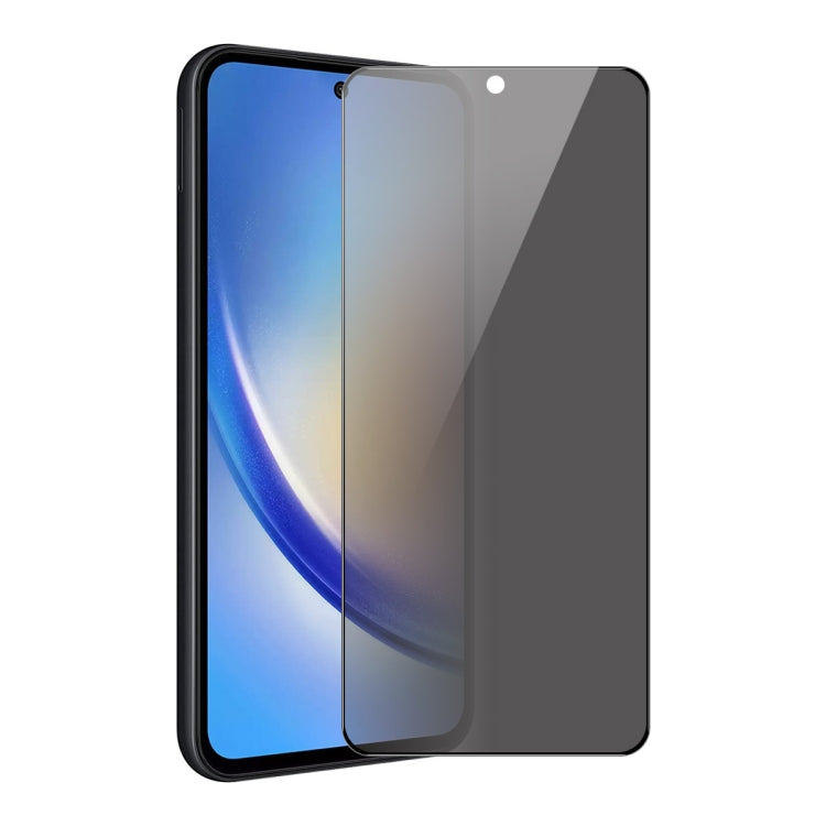 For Samsung Galaxy A35 ENKAY Hat-Prince 28 Degree Anti-peeping Privacy Tempered Glass Film by ENKAY