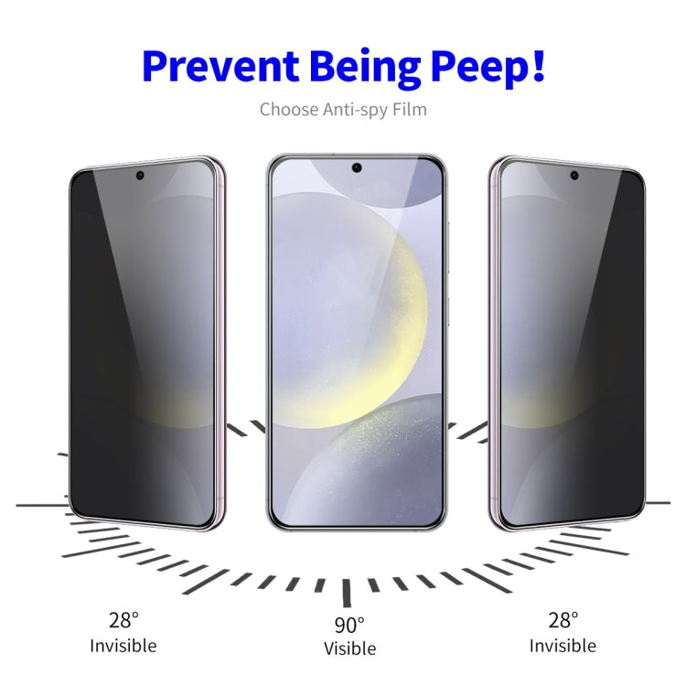 For Samsung Galaxy S24 FE 5G ENKAY Hat-Prince 28 Degree Anti-peeping Privacy Tempered Glass Film by ENKAY