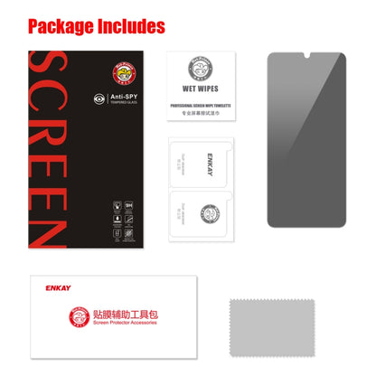 For Samsung Galaxy A05 / A05s ENKAY Hat-Prince 28 Degree Anti-peeping Privacy Tempered Glass Film by ENKAY