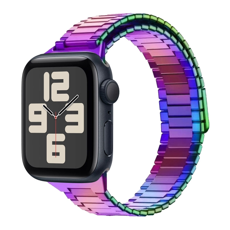 For Apple Watch SE 2023 40mm Bamboo Magnetic Stainless Steel Metal Watch Strap(Color) by bashfashion