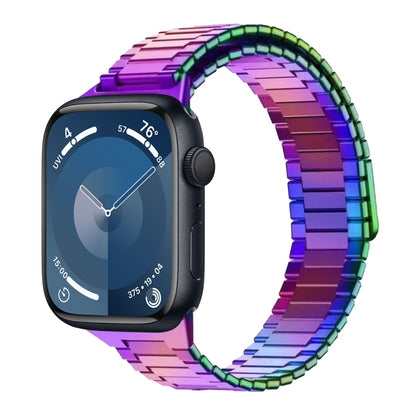 For Apple Watch Series 9 45mm Bamboo Magnetic Stainless Steel Metal Watch Strap(Color) by bashfashion