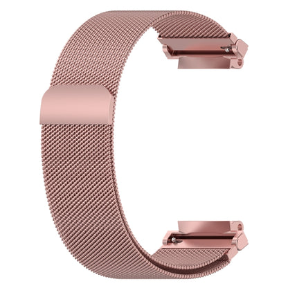 For Amazfit Active Edge A2212 Milan Magnetic Steel Mesh Watch Band(Pink) by bashfashion