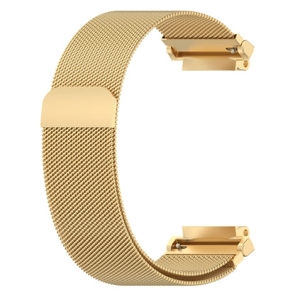 For Amazfit Active Edge A2212 Milan Magnetic Steel Mesh Watch Band(Gold) by bashfashion