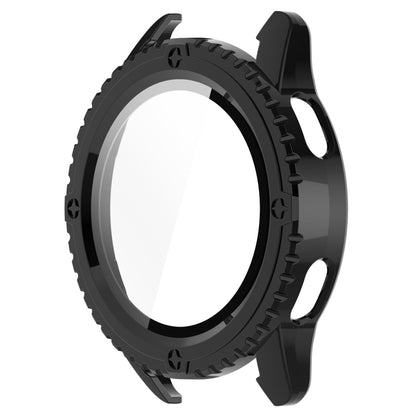 For Xiaomi Watch S3 PC + Tempered Film Integrated Watch Protective Case(Black) by bashfashion