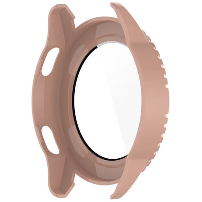 For Xiaomi Watch S3 PC + Tempered Film Integrated Watch Protective Case(Pink) by bashfashion