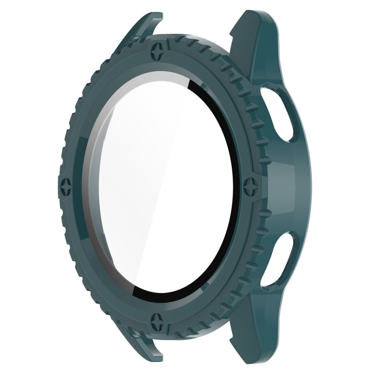 For Xiaomi Watch S3 PC + Tempered Film Integrated Watch Protective Case(Green) by bashfashion