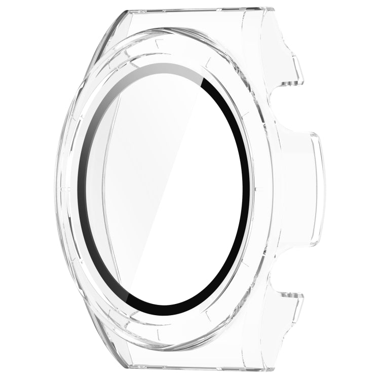 For Xiaomi Watch H1 PC + Tempered Film Integrated Watch Protective Case(Transparent) by bashfashion