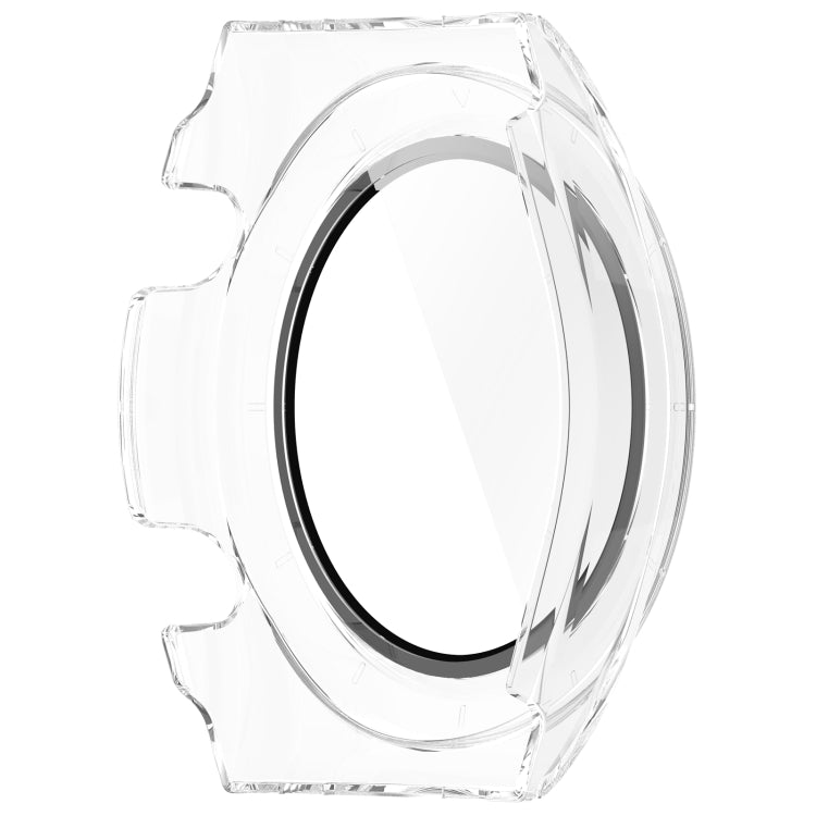 For Xiaomi Watch H1 PC + Tempered Film Integrated Watch Protective Case(Transparent) by bashfashion