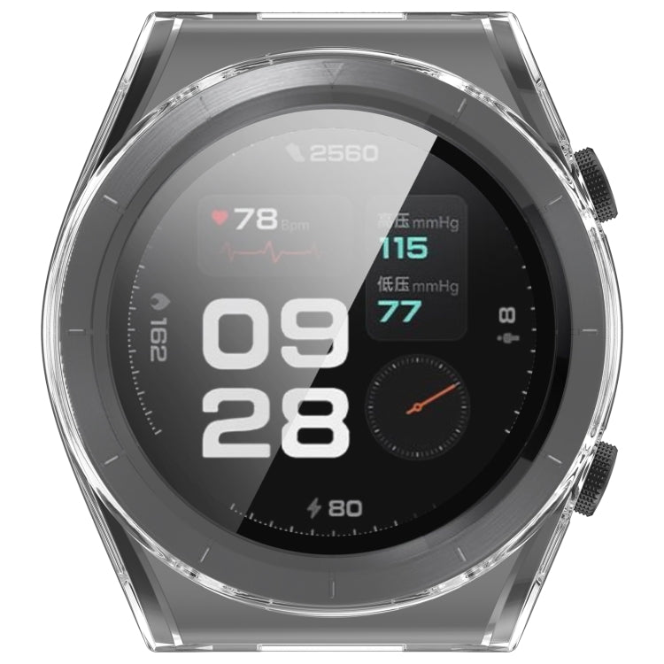 For Xiaomi Watch H1 PC + Tempered Film Integrated Watch Protective Case(Transparent) by bashfashion