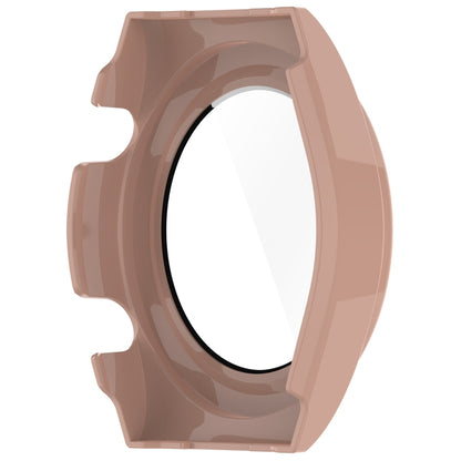 For Xiaomi Watch H1 PC + Tempered Film Integrated Watch Protective Case(Pink) by bashfashion