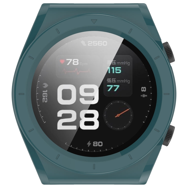 For Xiaomi Watch H1 PC + Tempered Film Integrated Watch Protective Case(Green) by bashfashion