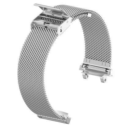 For Amazfit Active Edge A2212 Milan Mesh Single Buckle Watch Band(Silver) by bashfashion