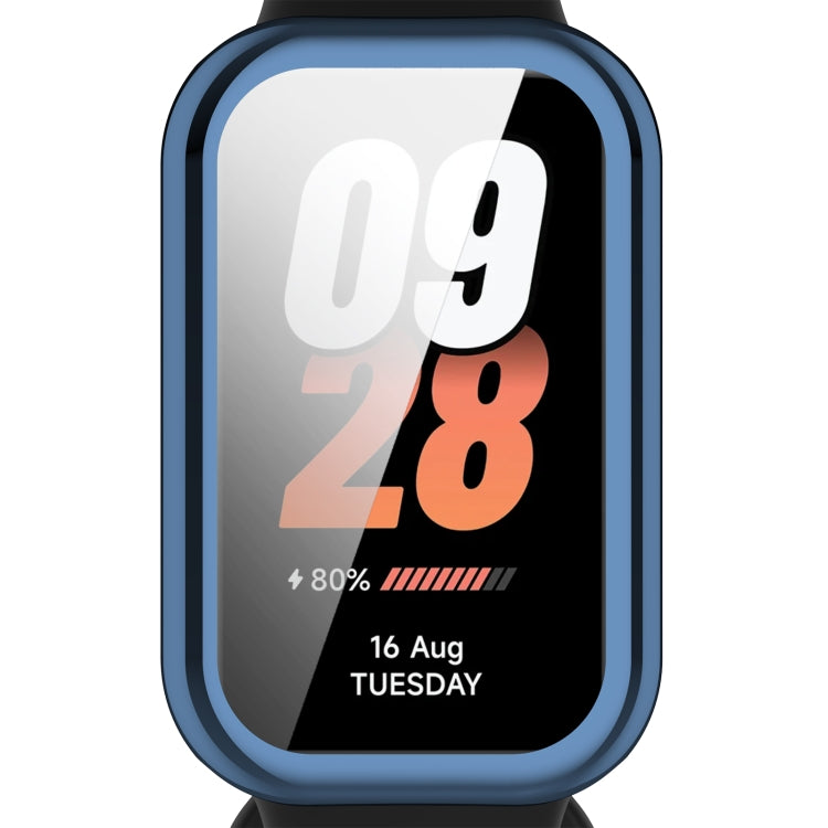 For Redmi Band 2 Full Package TPU Electroplated Watch Protective Case(Blue) by bashfashion