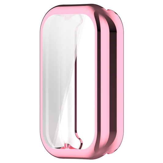 For Redmi Band 2 Full Package TPU Electroplated Watch Protective Case(Pink) by bashfashion