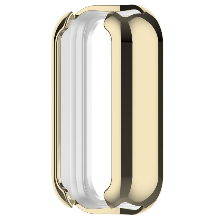 For Redmi Band 2 Full Package TPU Electroplated Watch Protective Case(Light Gold) by bashfashion