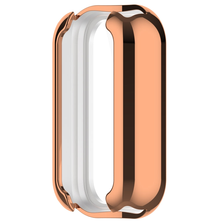 For Redmi Band 2 Full Package TPU Electroplated Watch Protective Case(Rose Gold) by bashfashion