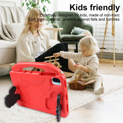 For Samsung Galaxy Tab A11+ / A9+ Thumb Bracket EVA Shockproof Tablet Case(Red) by bashfashion