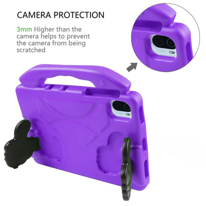 For Samsung Galaxy Tab A11+ / A9+ Thumb Bracket EVA Shockproof Tablet Case(Purple) by bashfashion