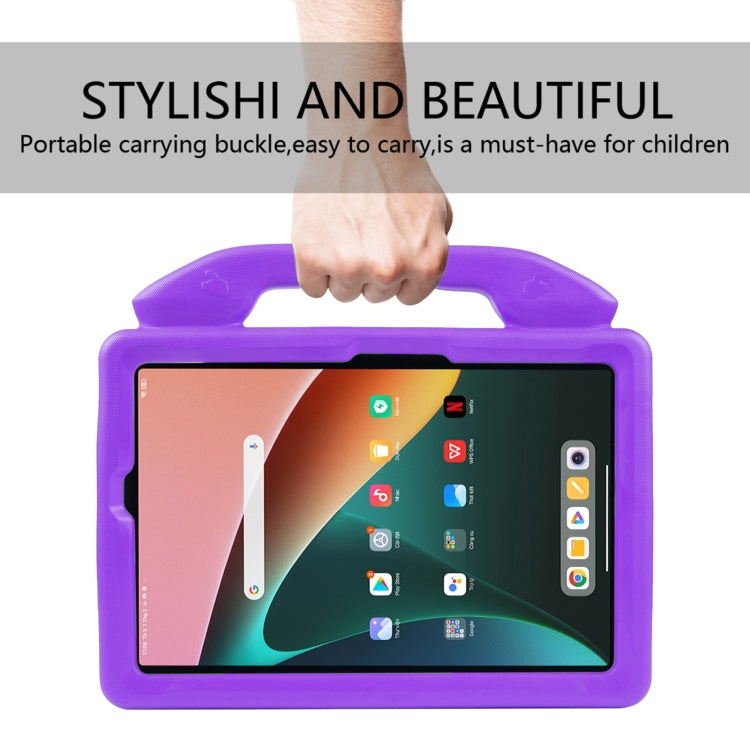 For Samsung Galaxy Tab A11+ / A9+ Thumb Bracket EVA Shockproof Tablet Case(Purple) by bashfashion