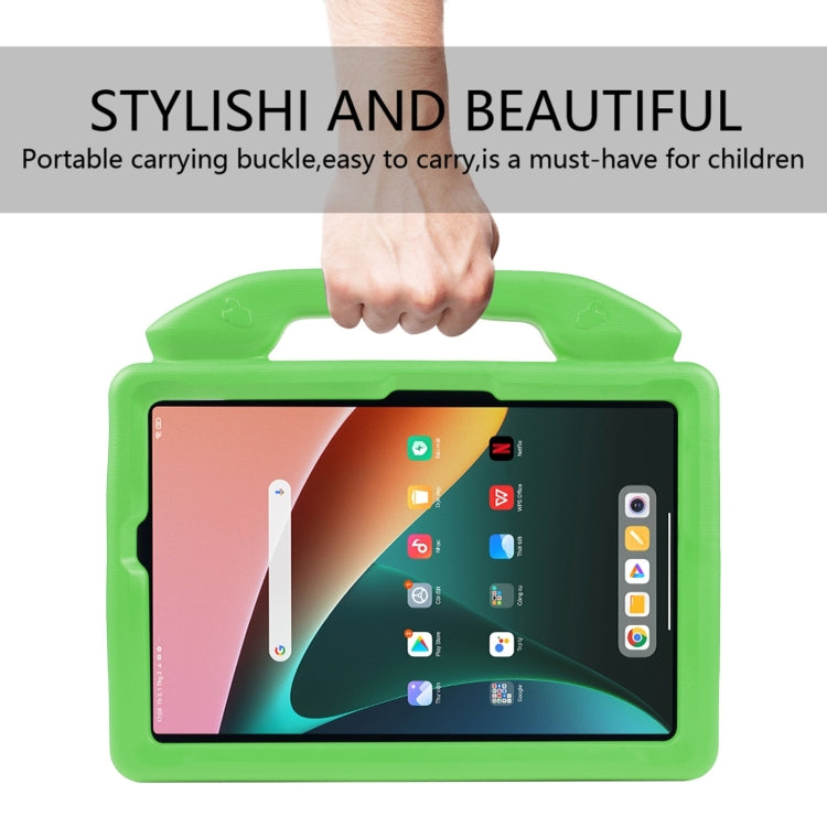 For Samsung Galaxy Tab A11+ / A9+ Thumb Bracket EVA Shockproof Tablet Case(Green) by bashfashion