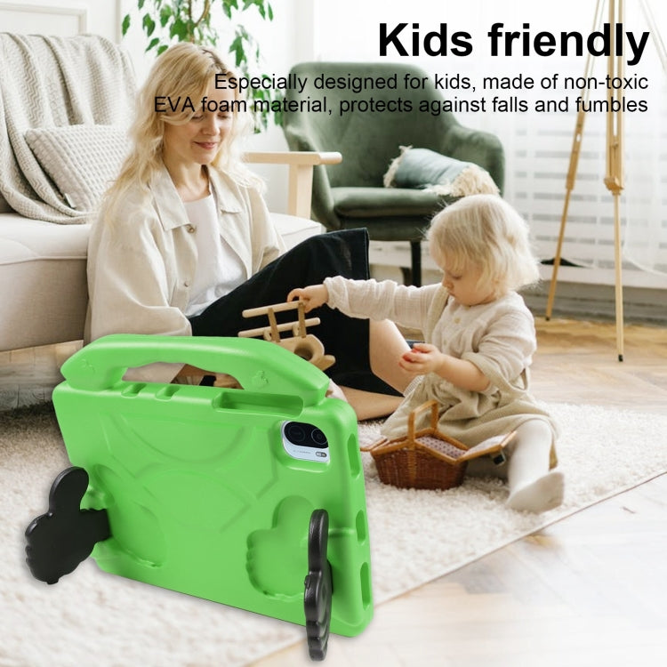 For Samsung Galaxy Tab A11+ / A9+ Thumb Bracket EVA Shockproof Tablet Case(Green) by bashfashion