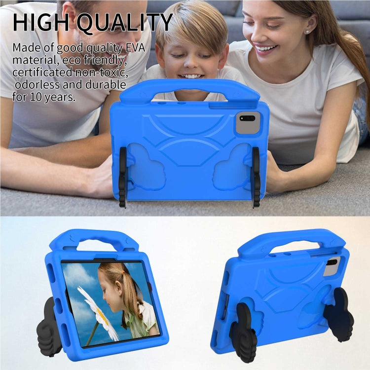 For Samsung Galaxy TAB S9 11 X710 2023 Thumb Bracket EVA Shockproof Tablet Case(Blue) by bashfashion