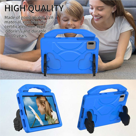 For Samsung Galaxy TAB S9 11 X710 2023 Thumb Bracket EVA Shockproof Tablet Case(Blue) by bashfashion