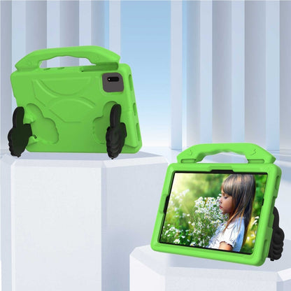 For Samsung Galaxy TAB S9 11 X710 2023 Thumb Bracket EVA Shockproof Tablet Case(Green) by bashfashion