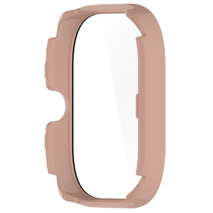 For Redmi Watch 4 Tempered Film Integrated PC Watch Protective Case(Pink) by bashfashion
