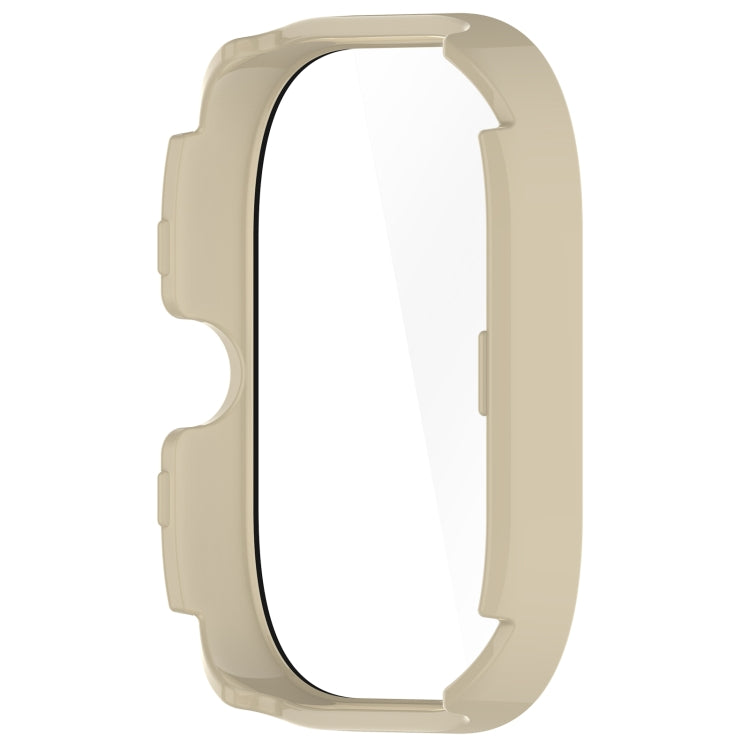 For Redmi Watch 4 Tempered Film Integrated PC Watch Protective Case(White) by bashfashion