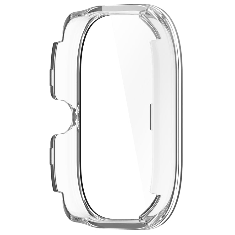 For Redmi Watch 4 Tempered Film Integrated PC Watch Protective Case(Transparent) by bashfashion